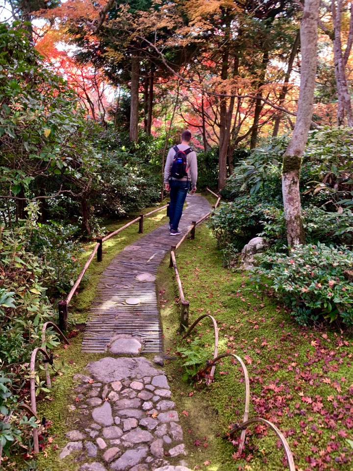 Okochi Sanso Villa gardens path 1