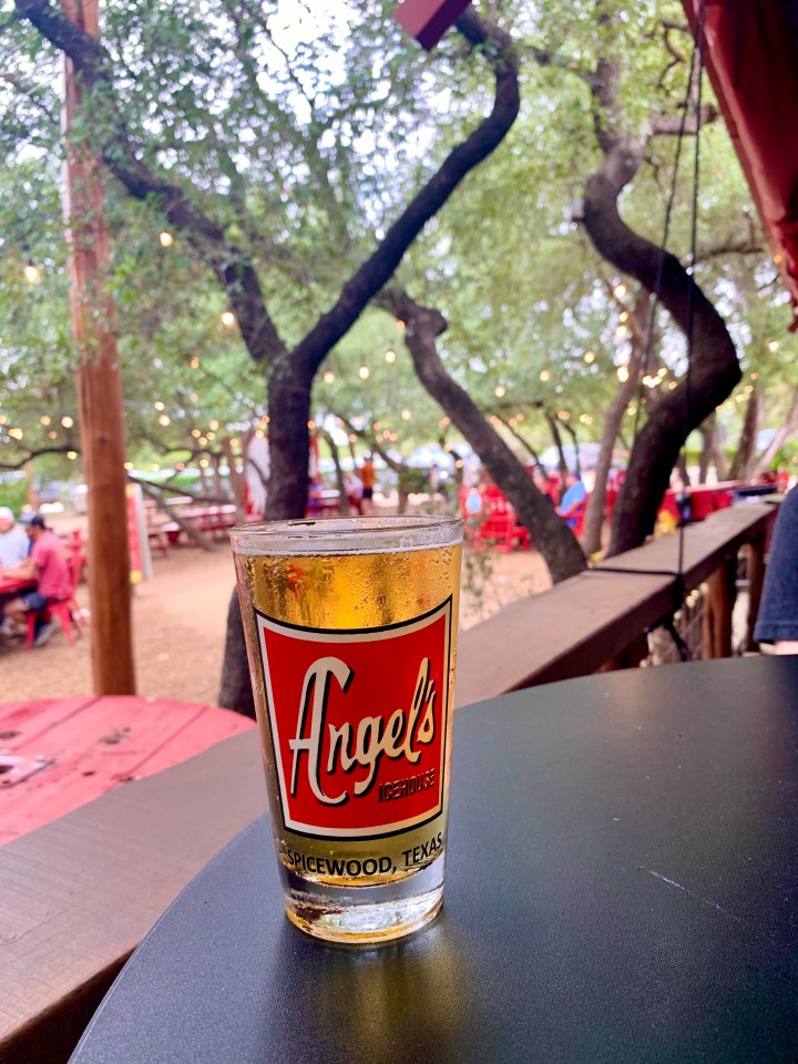 Angel's Icehouse in Spicewood Texas