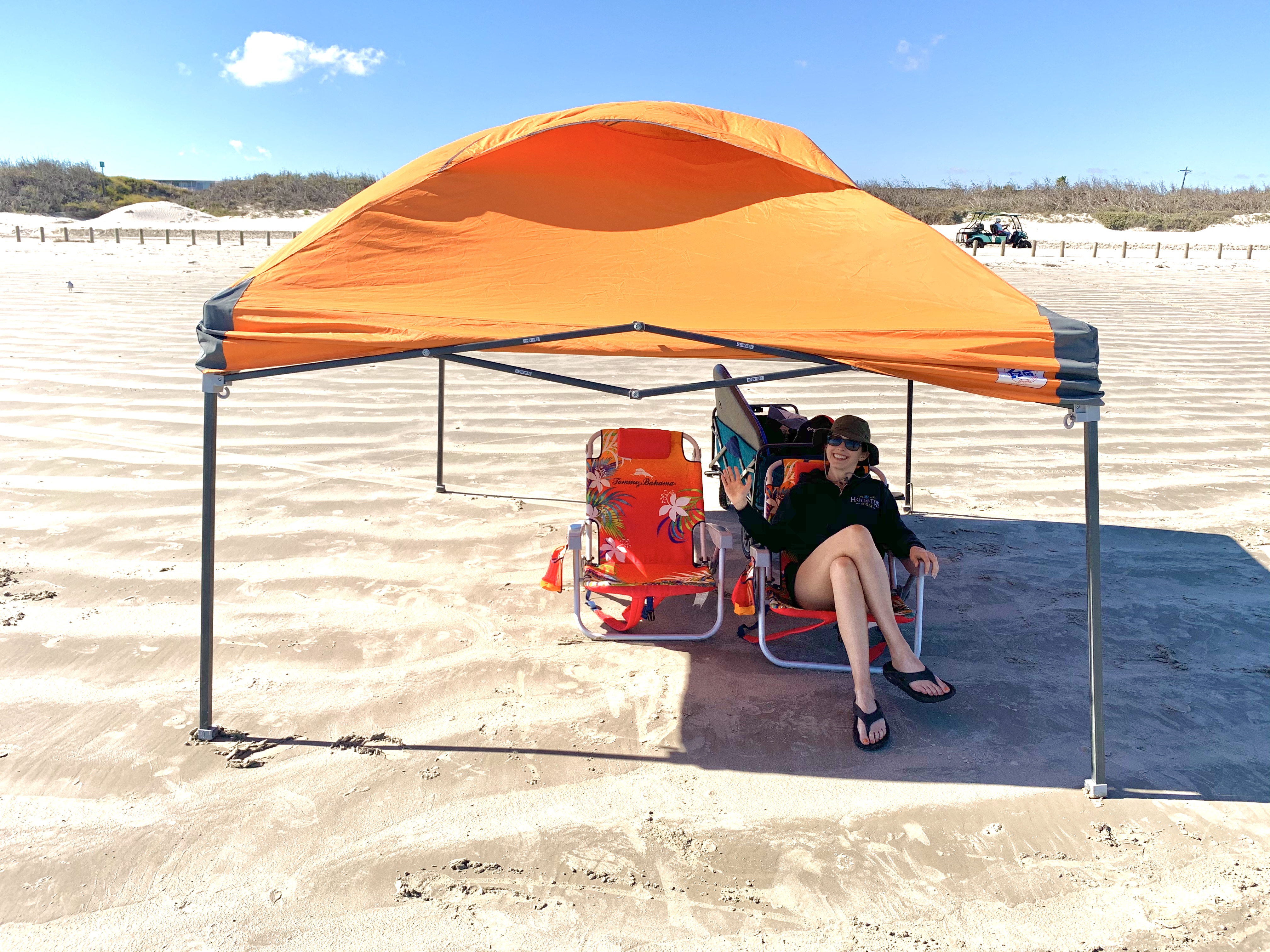 Port Aransas white sand beach