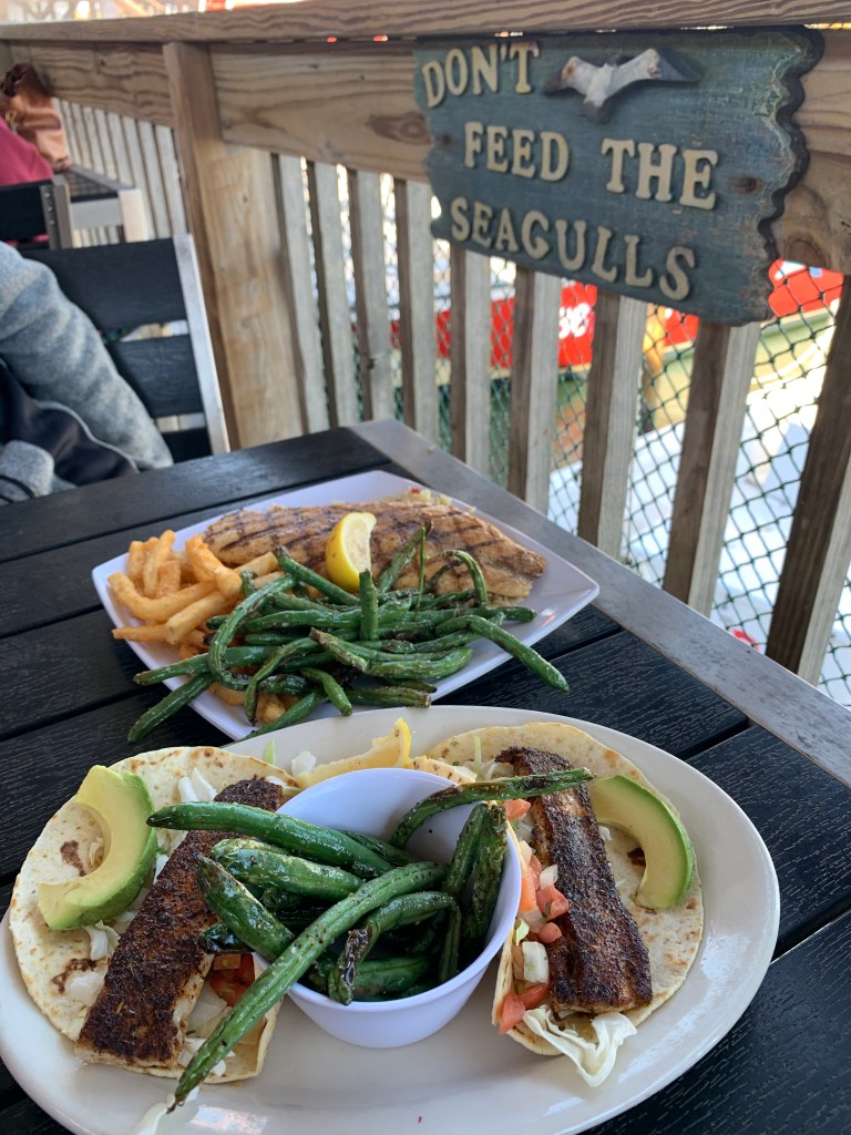 Fins Fish Tacos Port Aransas Texas
